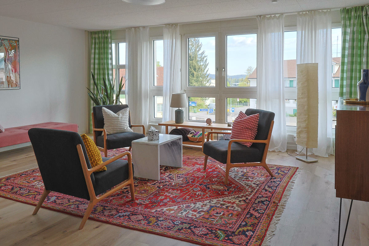 Therapieraum Roter Teppich